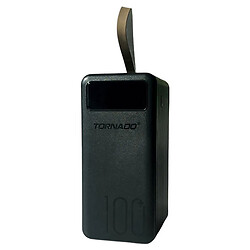 Портативная батарея (Power Bank) Tornado PB10, 100000 mAh, Черный