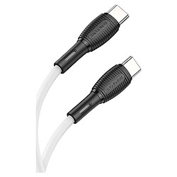 USB кабель Borofone BX86, Type-C, 1.0 м., Белый