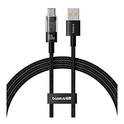 USB кабель Baseus P10373002111 Gem, Type-C, 2.0 м., Черный