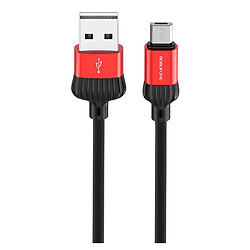 USB кабель Borofone BX28 Dignity, MicroUSB, 1.0 м., Красный