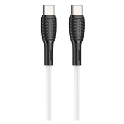 USB кабель Borofone BX86 Advantage, Type-C, 1.0 м., Белый