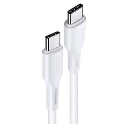 USB кабель Usams US-SJ459 U43, Type-C, 1.2 м., Білий