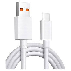 USB кабель Dengos, Type-C, 1.0 м., Білий