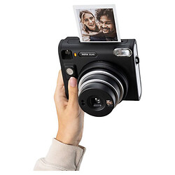 Камера миттєвого друку Fujifilm Instax SQ40, Чорний - № 7