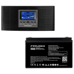 Комплект резервного питания Prologix PLP1000XL, Черный