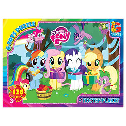 Пазлы "My little Pony", 126 эл, Gtoys