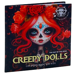 Раскраска интегральная "Creepy Dolls", 16 х 16 см, 24 листа., Art Studio Of Happiness