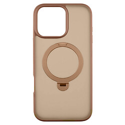 Чохол (накладка) Apple iPhone 16 Pro, Epik Metal Buttons HQ Ring, Rose Gold, MagSafe, Золотий