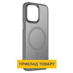 Чехол (накладка) Apple iPhone 16 Plus, Epik Metal Buttons Colorful, MagSafe, Серый