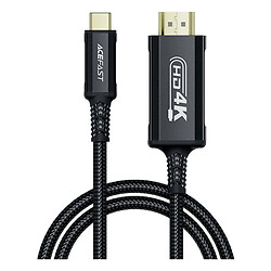 USB кабель Acefast C1-10, HDMI, 1.8 м., Черный