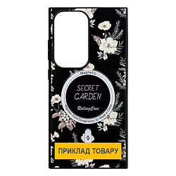 Чехол (накладка) Samsung Galaxy S24, Epik Secret Garden, MagSafe, Черный