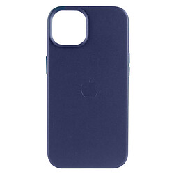 Чехол (накладка) Apple iPhone 12 / iPhone 12 Pro, Leather Case Color, MagSafe, Violet, Фиолетовый