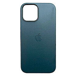 Чохол (накладка) Apple iPhone 12 Pro Max, Leather Case Color, Baltic Blue, MagSafe, Синій