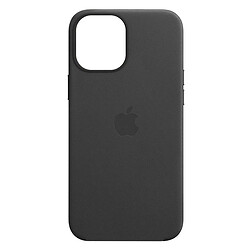 Чехол (накладка) Apple iPhone 15 Pro, Leather Case Color, MagSafe, Черный