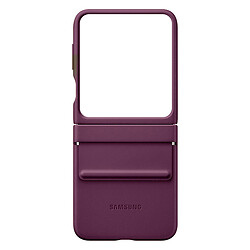 Чехол (накладка) Samsung F731 Galaxy Z Flip 5, Leather Case Color, Фиолетовый