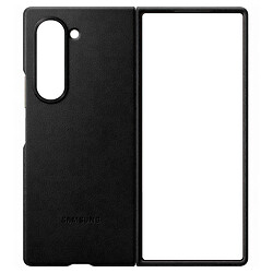 Чохол (накладка) Samsung F956 Galaxy Fold 6, Leather Case Color, Чорний