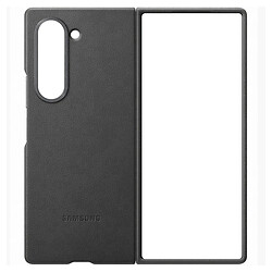 Чехол (накладка) Samsung F956 Galaxy Fold 6, Leather Case Color, Серый