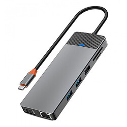 USB Hub Wiwu Linker Pro, Серый