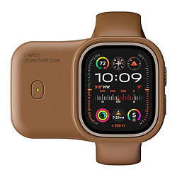Портативна батарея Charging Soft Case для Apple Watch, 1200 mAh, Коричневий