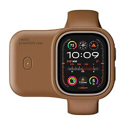 Портативная батарея (Power Bank) Charging Soft Case for Apple Watch, 1200 mAh, Коричневый