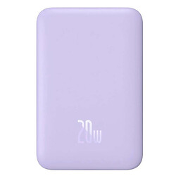 Портативна батарея (Power Bank) Baseus P10059001313 Magnetic Mini Air, 10000 mAh, Фіолетовий