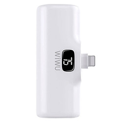 Портативна батарея (Power Bank) Wiwu Wi-P017, 5000 mAh, Білий