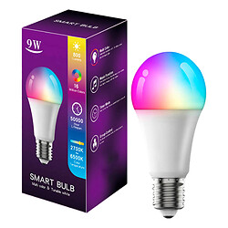 Світлодіодна лампа RGB Smart bulb light, Білий