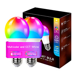 Світлодіодна лампа RGB Smart bulb light, Білий