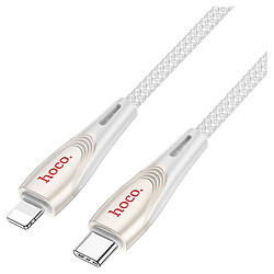 USB Кабель Hoco U133 Monte, Type-C, 1.2 м., Сірий