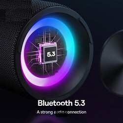 Портативна колонка Baseus A20067900117-00 AeQur VO20, Чорний - № 7