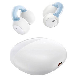 Bluetooth-гарнитура Baseus A00069201223-00 AirGo 1 Ring Open-Ear TWS, Стерео, Белый