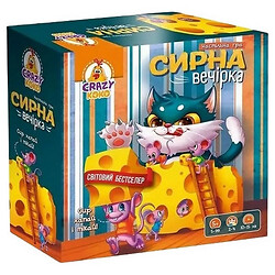 Игра настольная развивающая Vladi Toys Бац! Сырная вечеринка, Vladi Toys