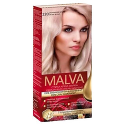 Крем-фарба для волосся Malva Hair Color Перлинний блонд 220