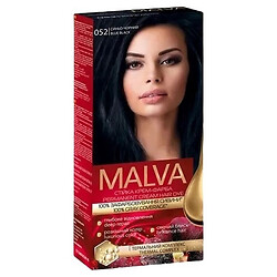 Крем-краска для волос Malva Hair Color Сине-черный 52