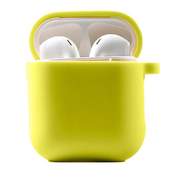 Чохол (накладка) Apple AirPods / AirPods 2, Silicone Classic Case, Bright Yellow, Жовтий