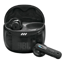 Bluetooth-гарнітура JBL Tune Flex 2 Ghost, Стерео, Чорний