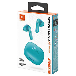 Bluetooth-гарнитура JBL Wave Flex 2, Стерео, Голубой - № 5