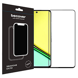 Захисне скло OPPO Realme C67, BeCover, Чорний