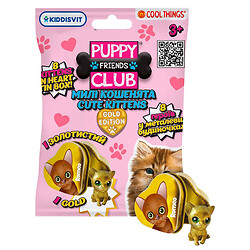 Фигурка-сюрприз серии "Puppy club gold edition: Милые котята", в ассортименте, Cool Things