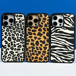 Чехол (накладка) Apple iPhone 12 Pro Max, Mix Leopard Leather, MagSafe, Рисунок - № 4