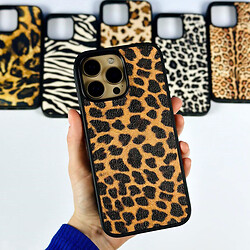 Чехол (накладка) Apple iPhone 12 Pro Max, Mix Leopard Leather, MagSafe, Рисунок - № 10