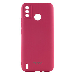 Чохол (накладка) Tecno Spark 6 Go, Original Soft Case, Marsala, Бордовий