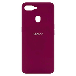 Чехол (накладка) OPPO A5S, Original Soft Case, Marsala, Бордовый