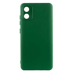 Чехол (накладка) Motorola XT2345 Moto E13, GETMAN Liquid Silk, Dark Green, Зеленый