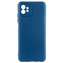 Чохол (накладка) Motorola XT2235 Moto G32, GETMAN Liquid Silk, Navy Blue, Синій