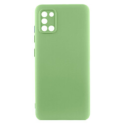 Чохол (накладка) Samsung A315 Galaxy A31, GETMAN Liquid Silk, Pistachio, Зелений