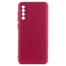 Чохол (накладка) Samsung A307 Galaxy A30s / A505 Galaxy A50, GETMAN Liquid Silk, Marsala, Бордовий