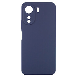 Чехол (накладка) Xiaomi Poco C65 / Redmi 13C, GETMAN Liquid Silk, Midnight Blue, Синий