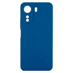 Чехол (накладка) Xiaomi Poco C65 / Redmi 13C, GETMAN Liquid Silk, Navy Blue, Синий