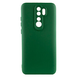 Чехол (накладка) Xiaomi Redmi 9a, GETMAN Liquid Silk, Dark Green, Зеленый